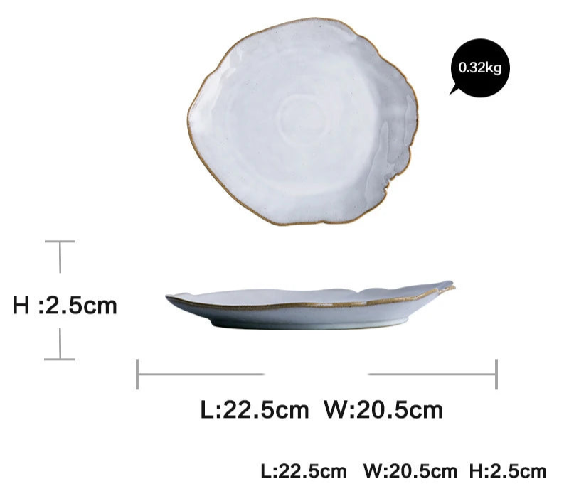 White Ceramic Dinnerware
