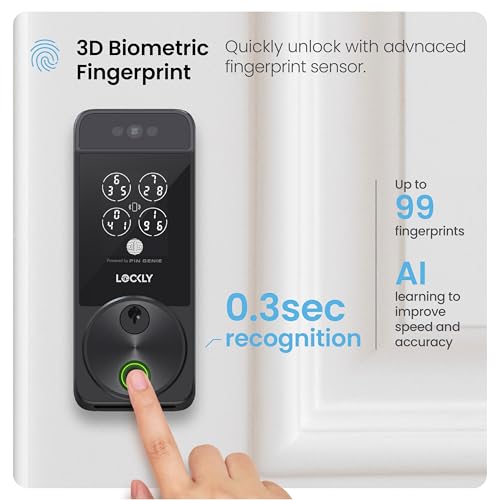 Lockly Smart Door Lock With Facial Recognition
