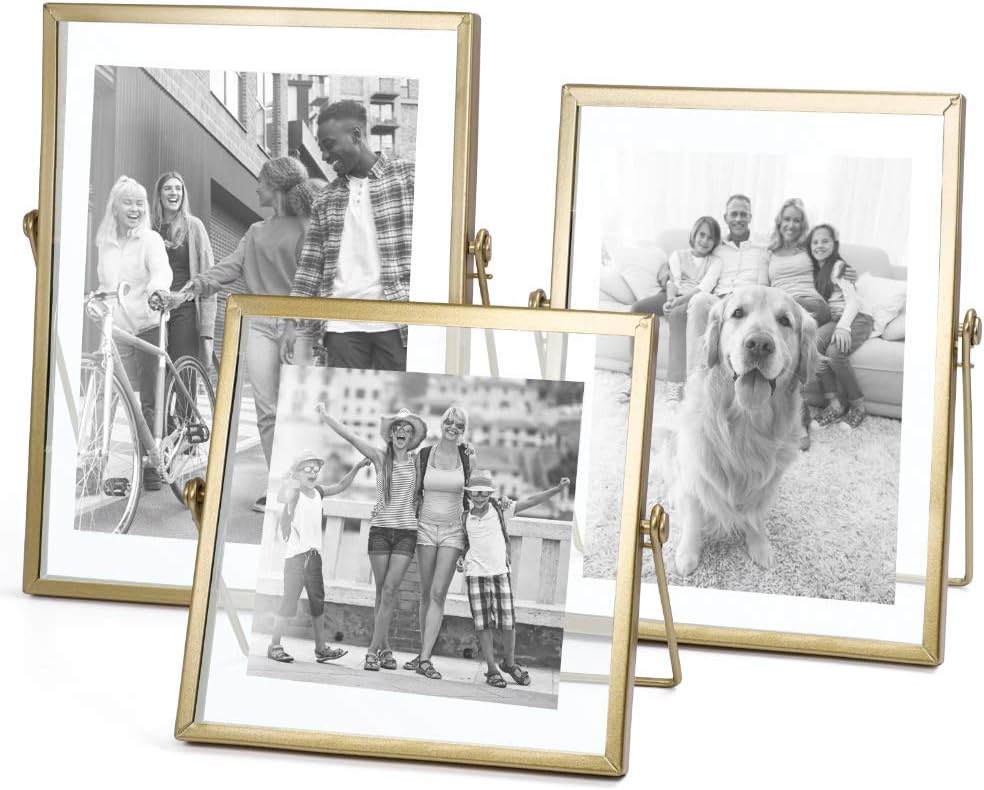Glass Photo Frame Set