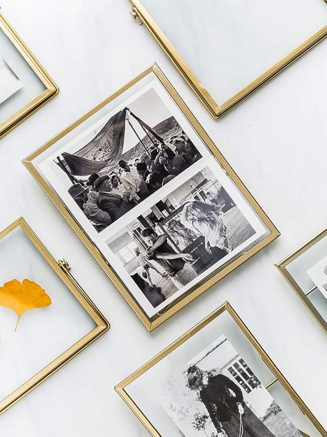 Glass Photo Frame Set