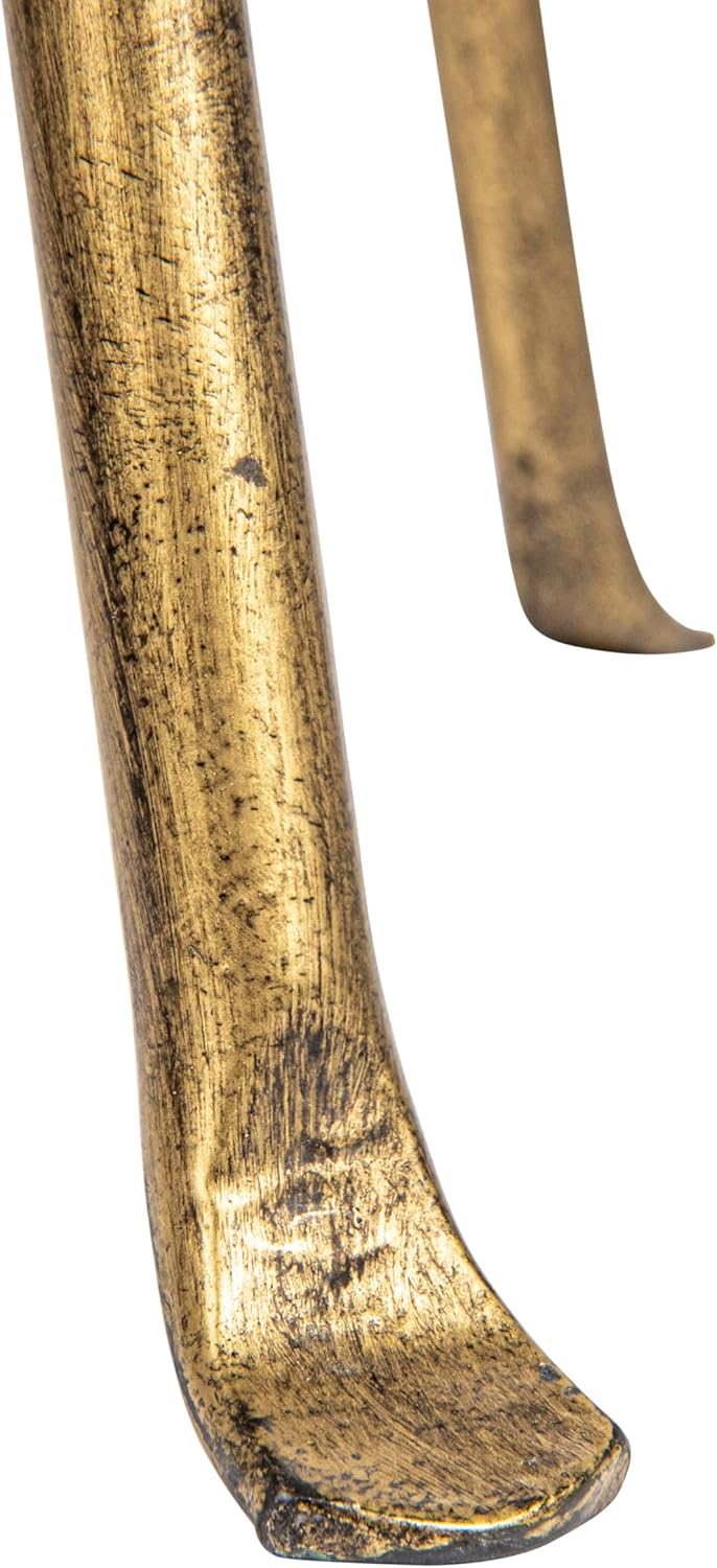 Creative Co-Op Brass Cocktail Table