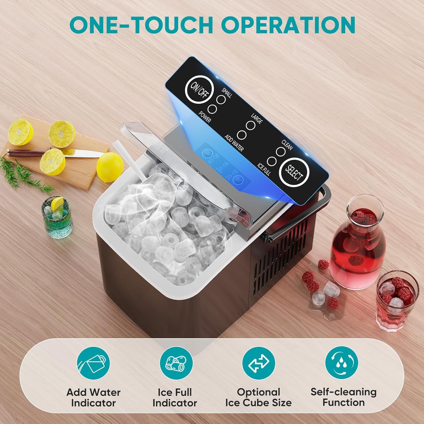Portable Countertop Ice Maker