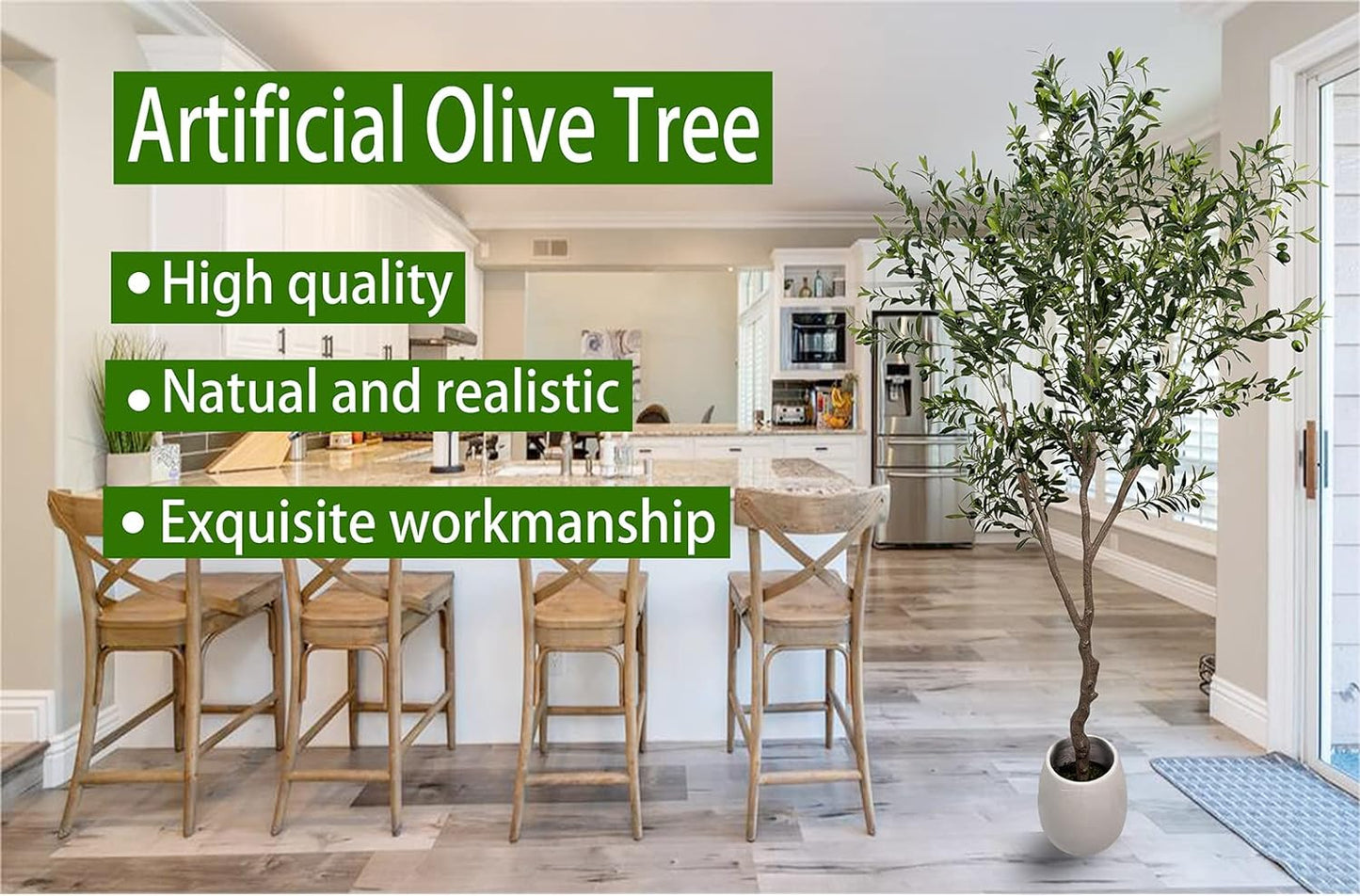 Artificial 7ft Olive Tree