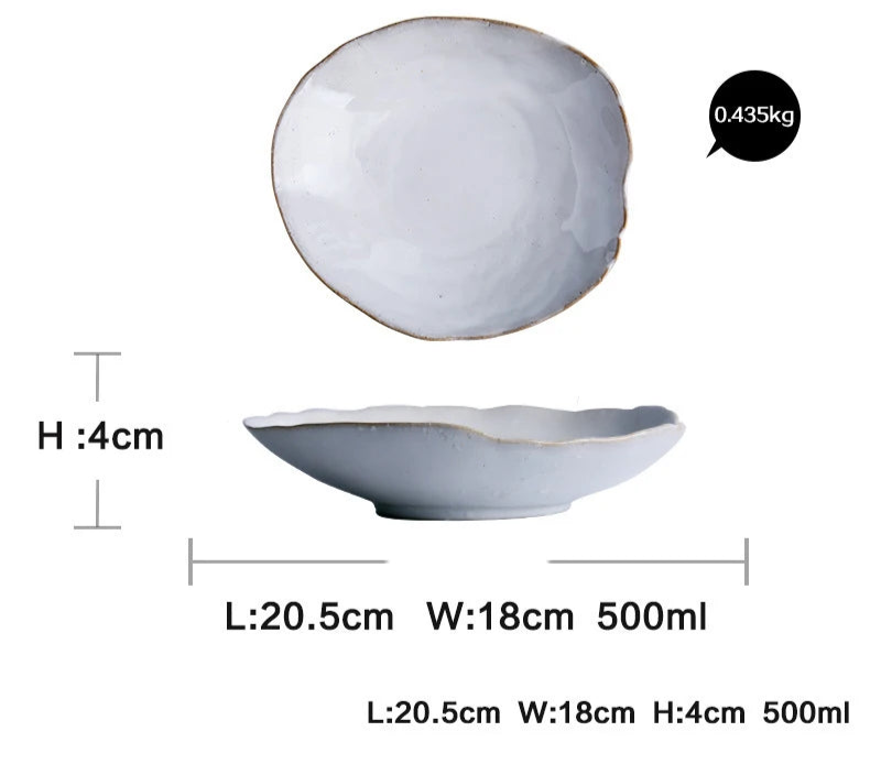 White Ceramic Dinnerware