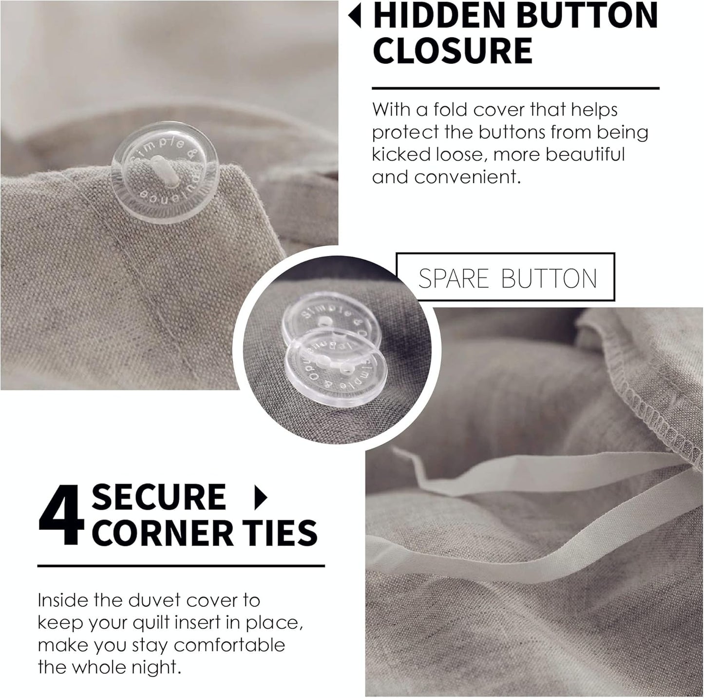 Linen Duvet Cover Set