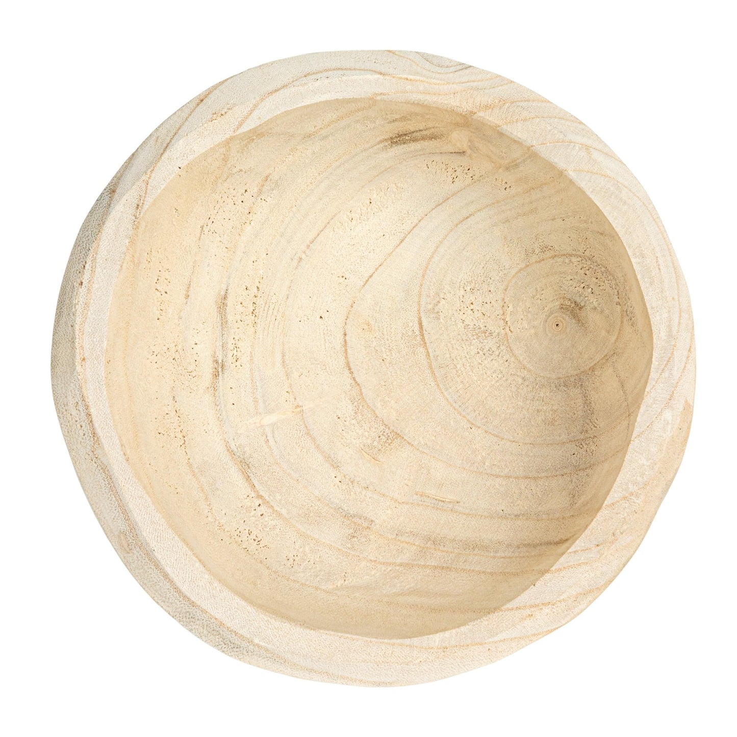 Creative Co-Op Footed Wood Bowl