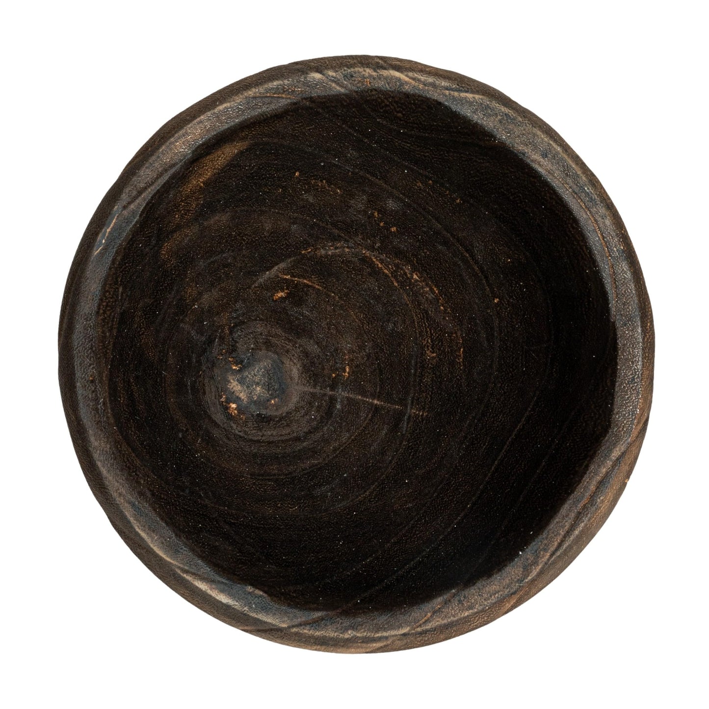 Creative Co-Op Footed Wood Bowl