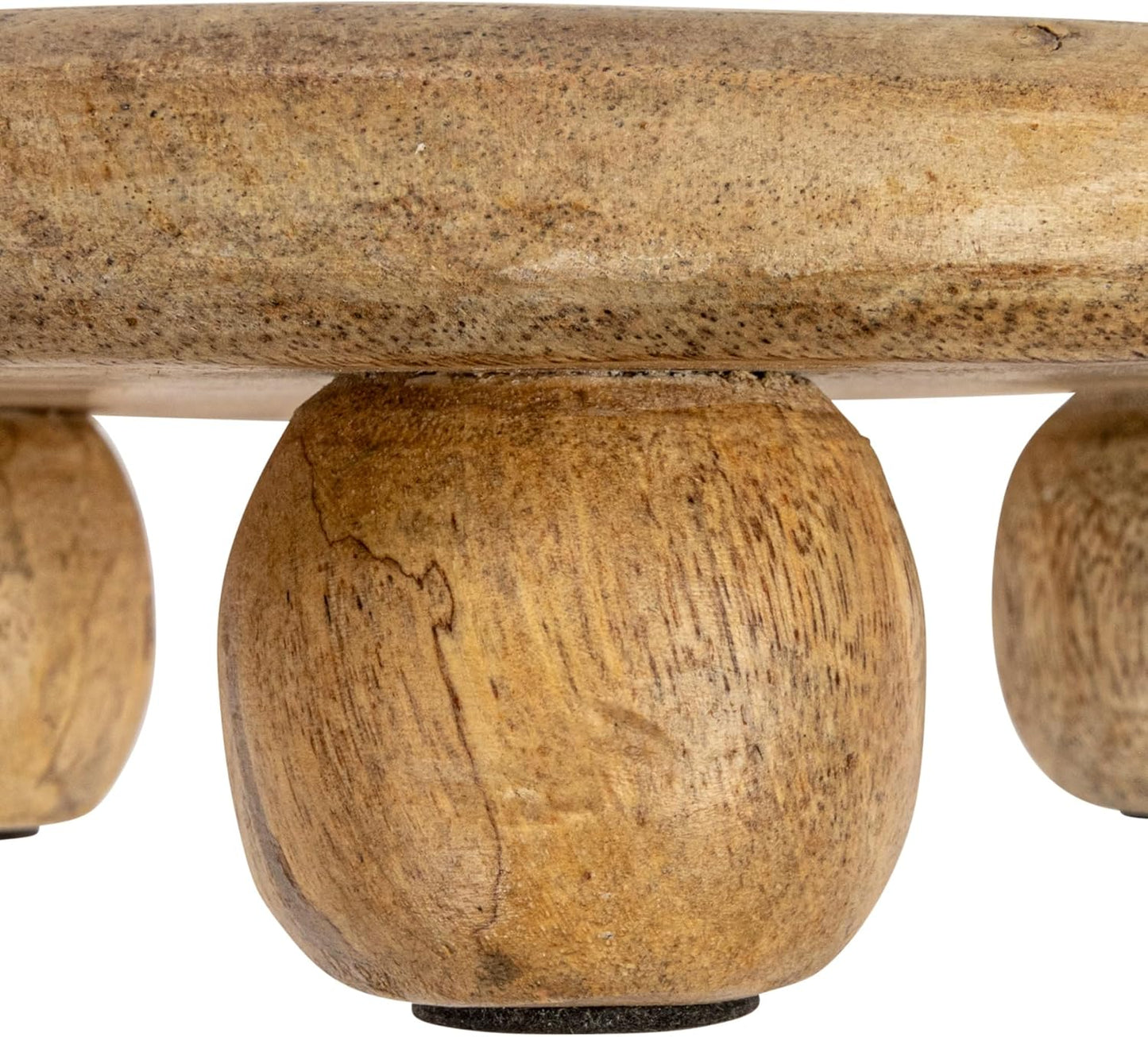 Creative Co-Op Hand-Carved Pedestal