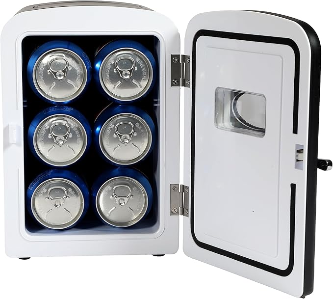 Retro Mini Personal Fridge