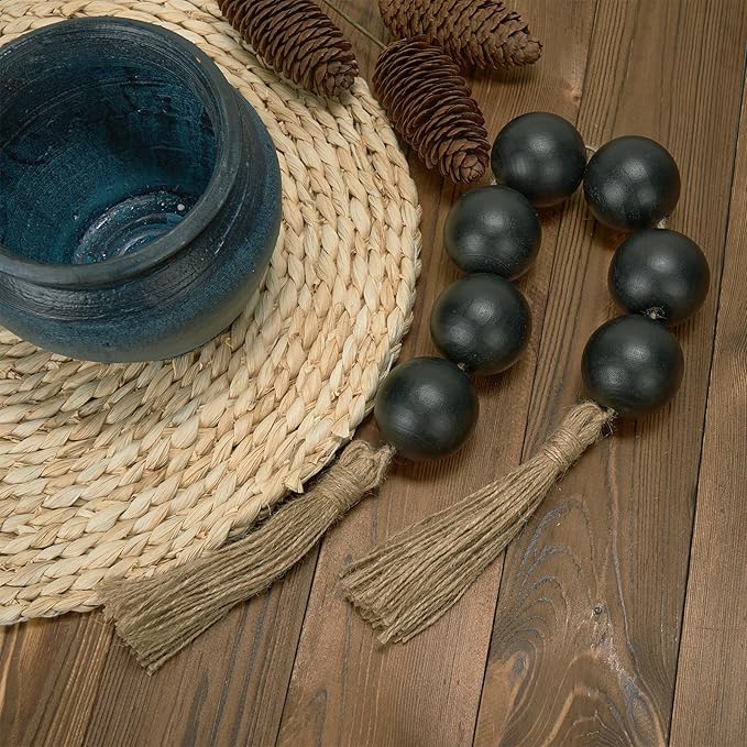 Extra Large Wood Bead Garland