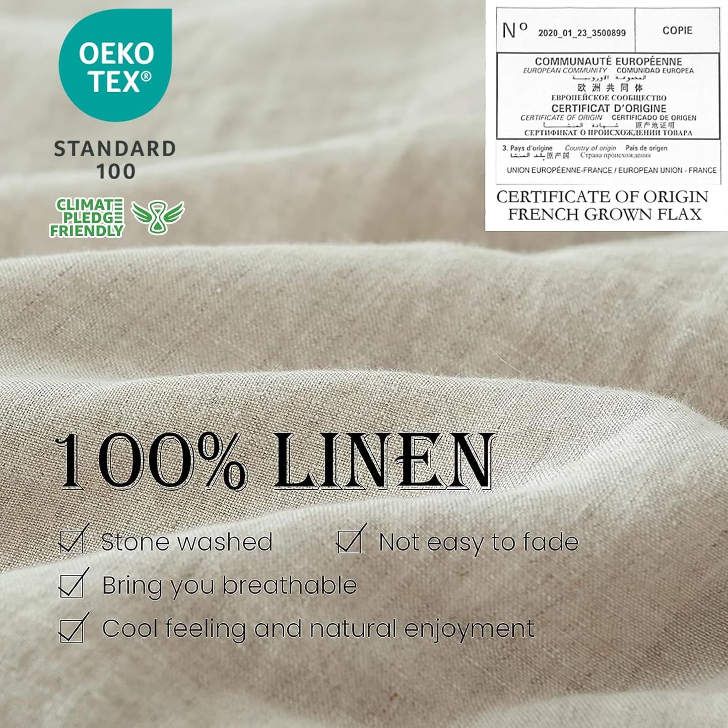 Linen Duvet Cover Set