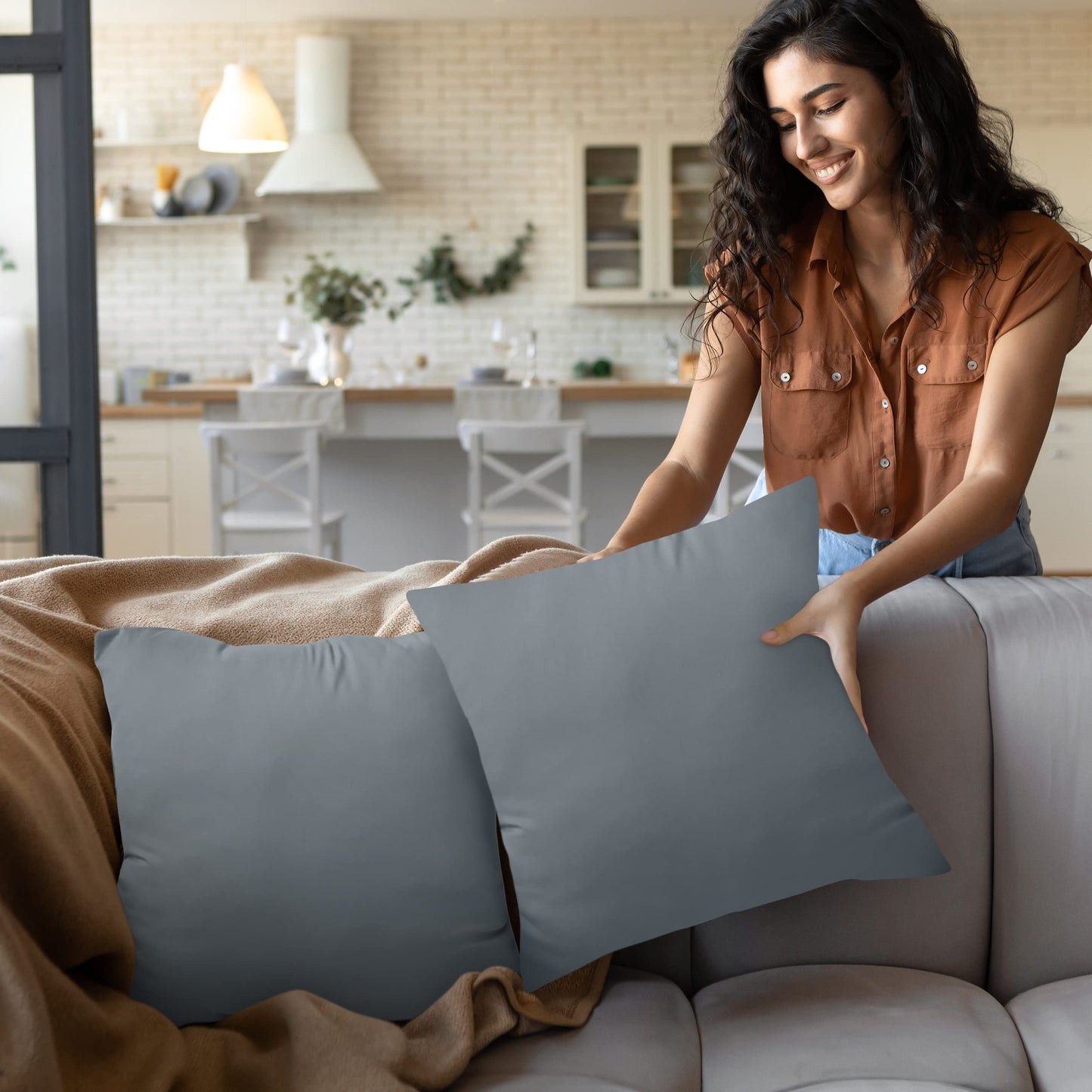 Throw Pillow Insert Set