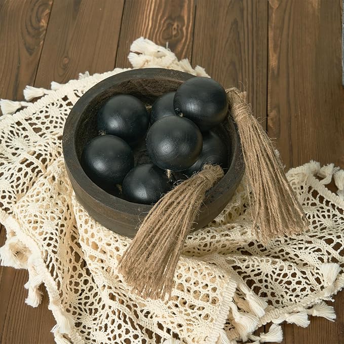 Extra Large Wood Bead Garland
