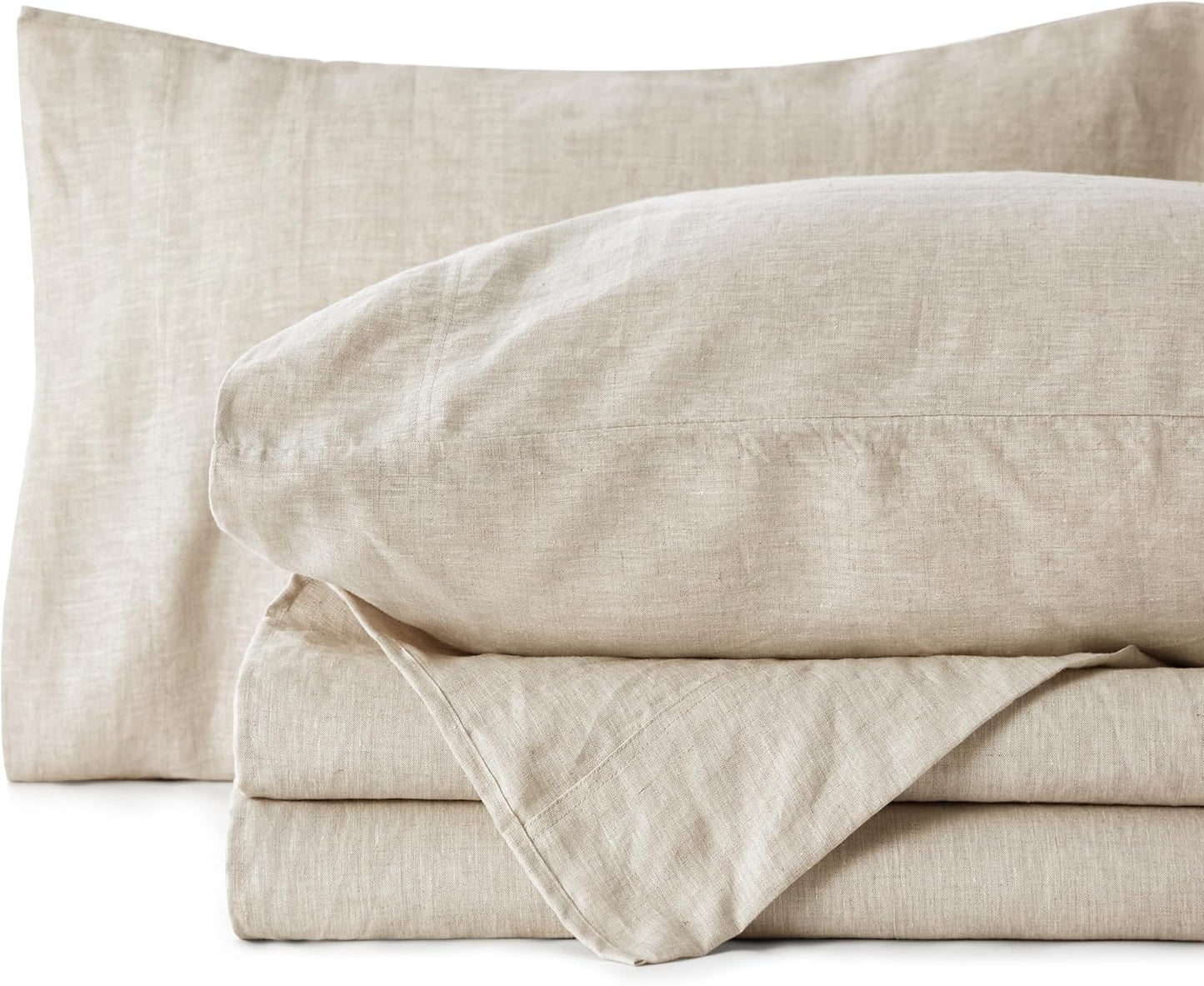 Bedsure Linen Sheet Set