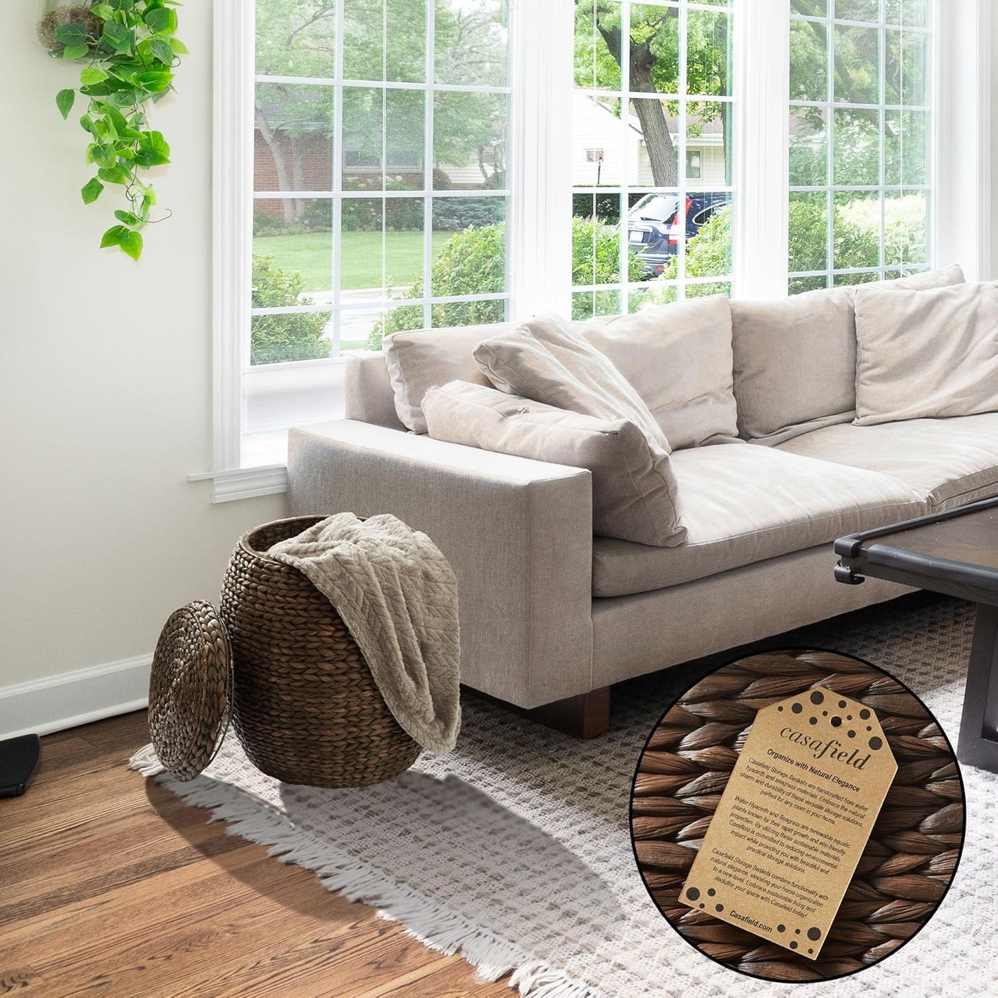 Round Storage Basket