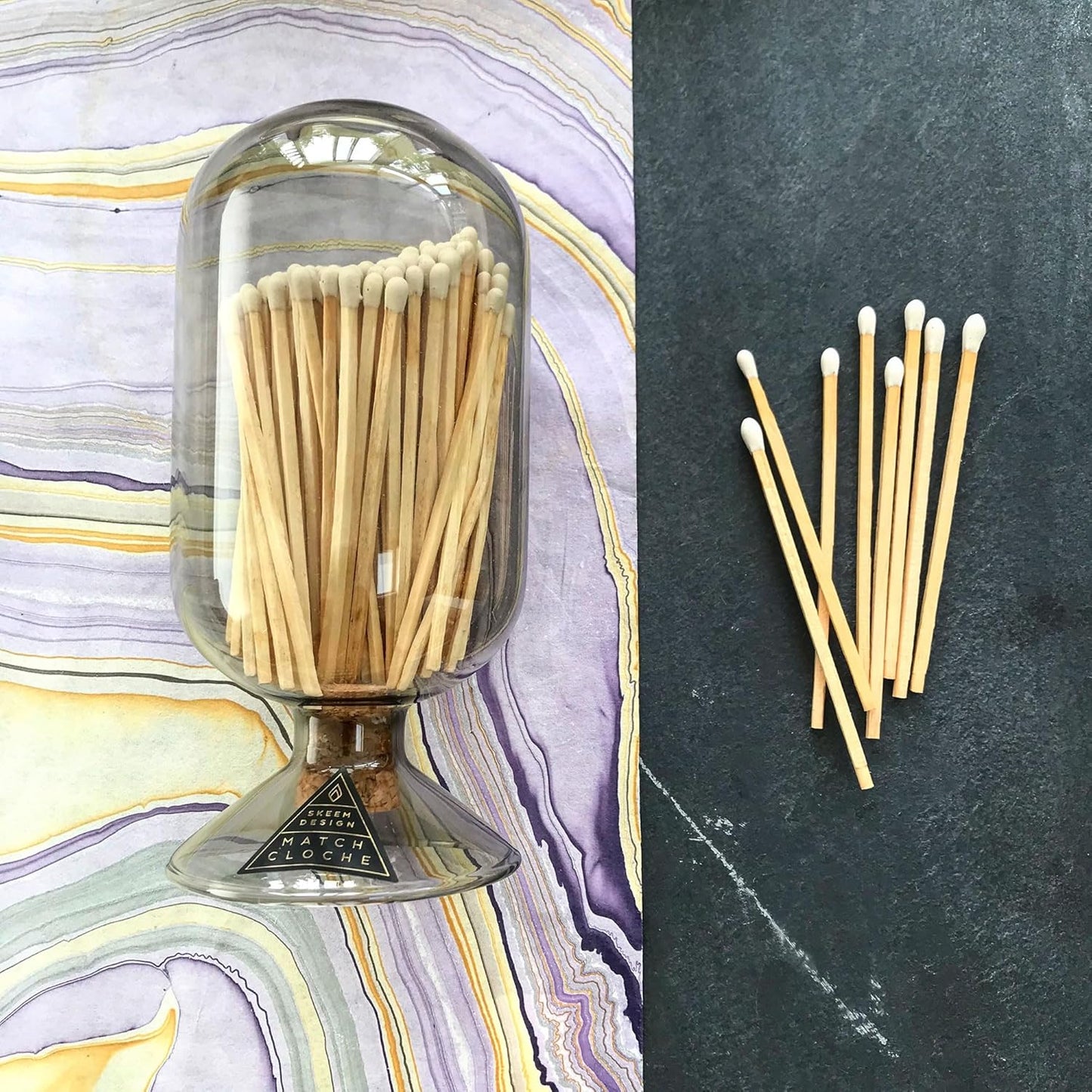 Glass Match Cloche