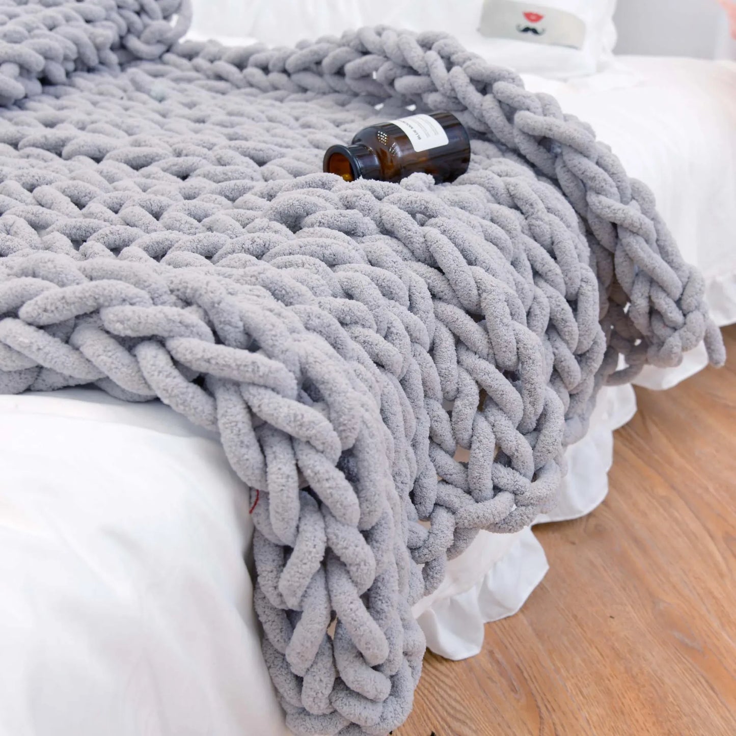 Chenille Knit Throw
