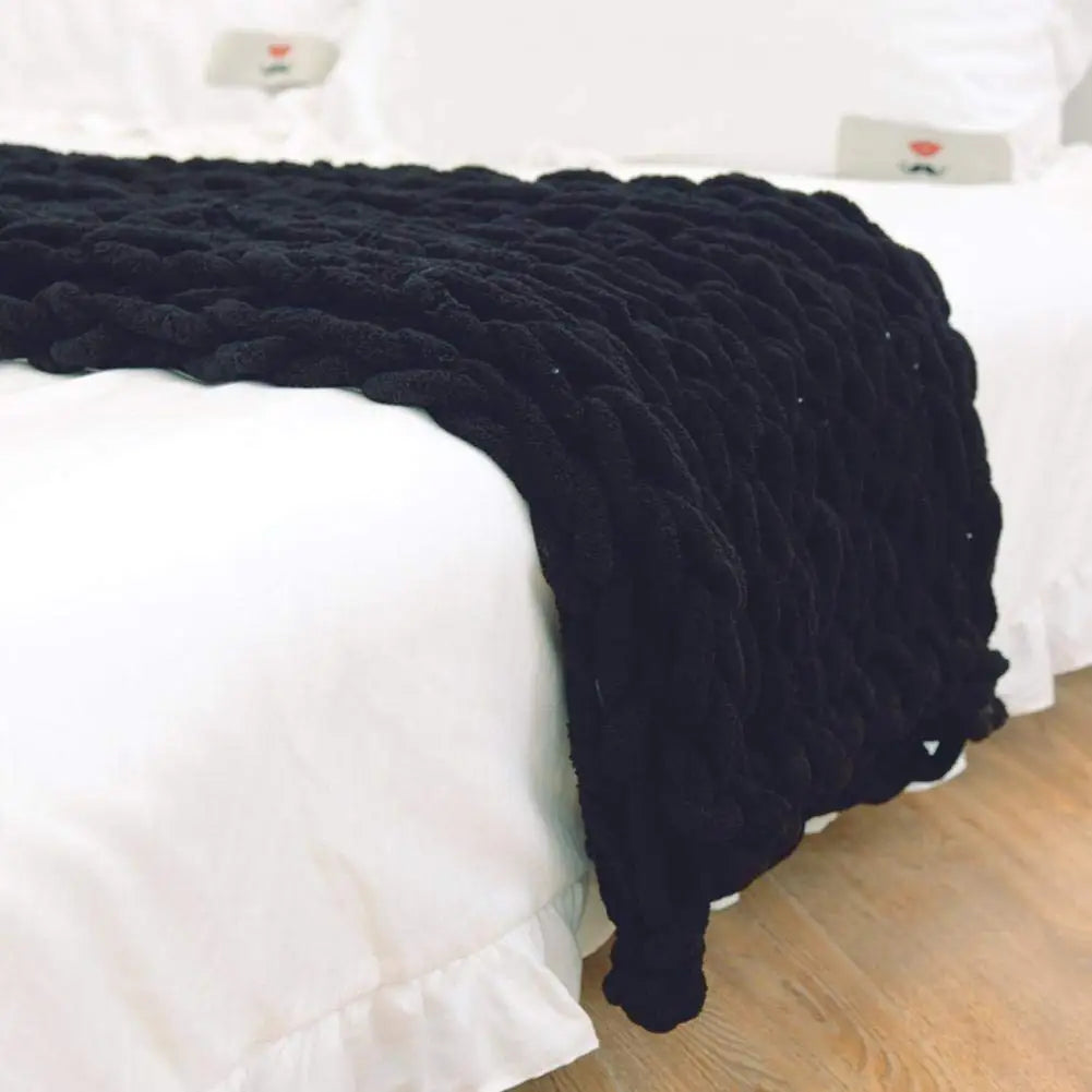 Chenille Knit Throw