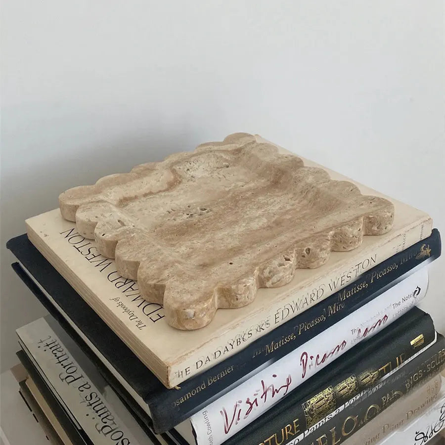 Travertine Aromatherapy Tray