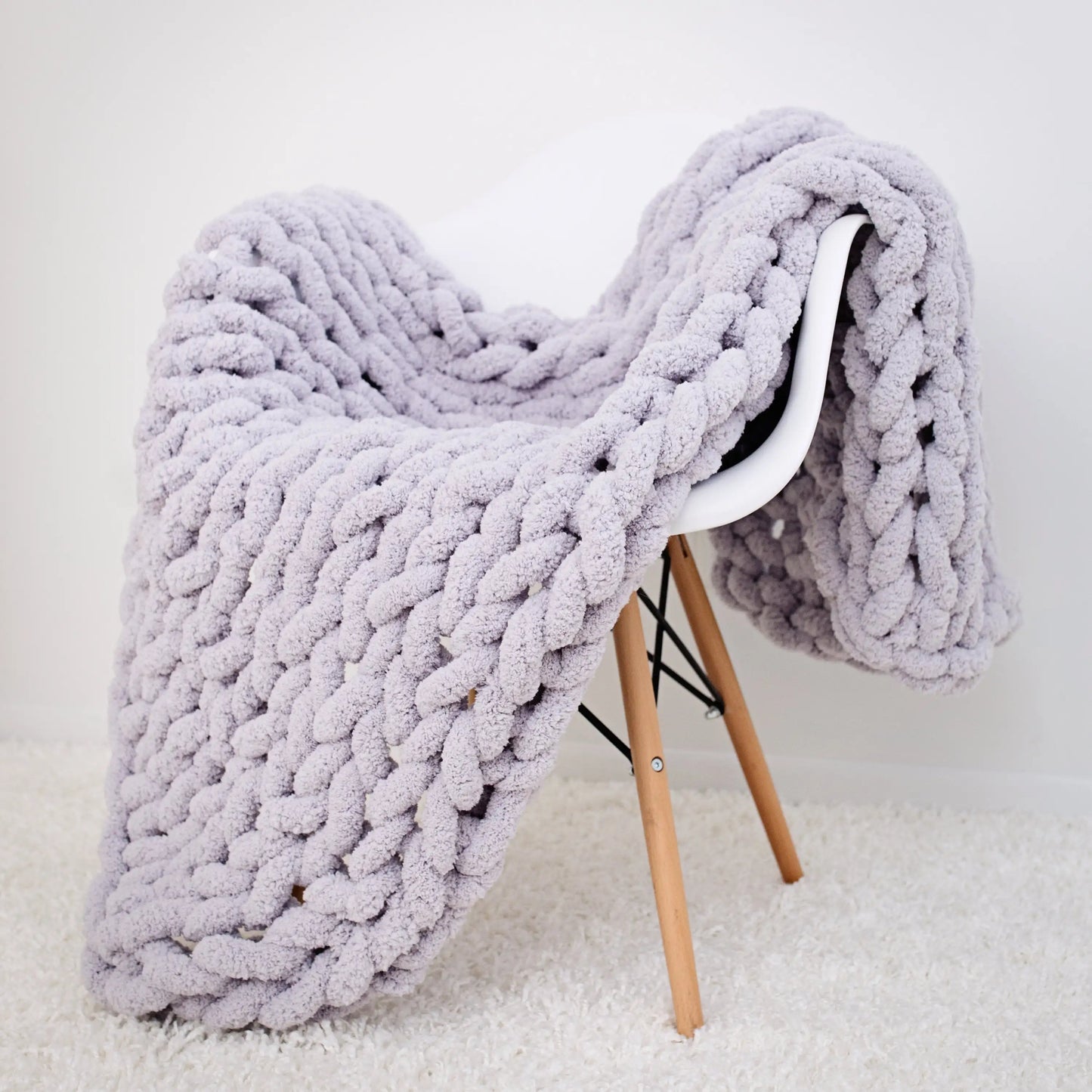 Chenille Knit Throw