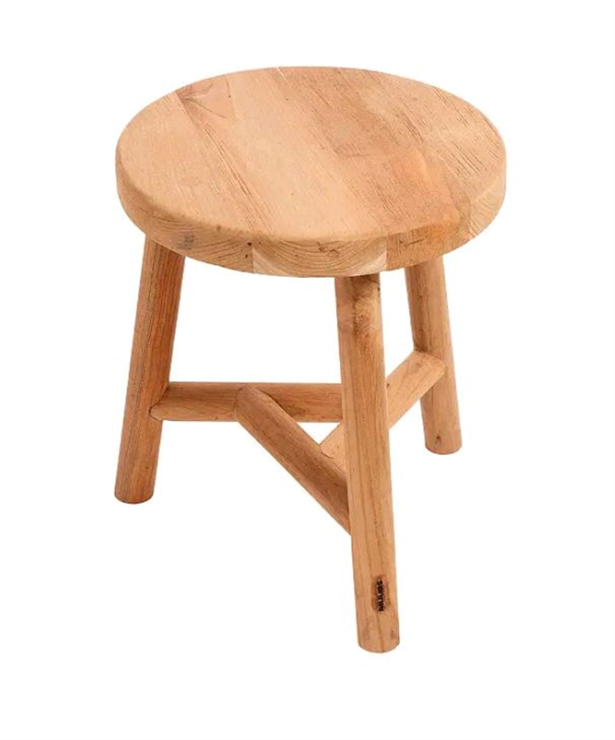 Benji Teak Stool — Natural by Muubs