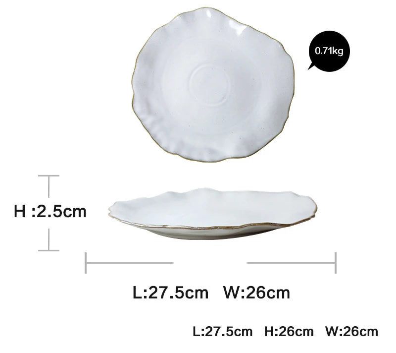 White Ceramic Dinnerware