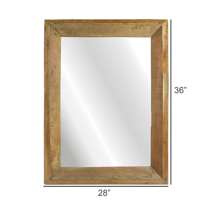 Reclaimed Wood Mirror — HomArt