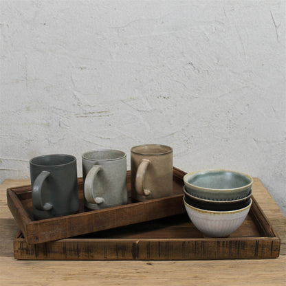 Salvaged Wood Tray — Rectangle — HomArt