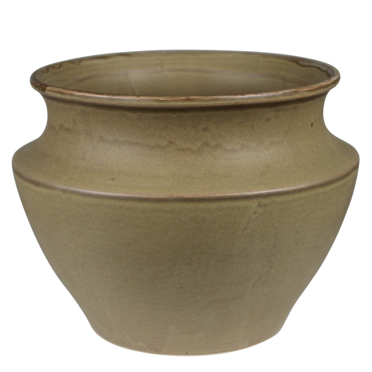 Addison Ceramic Vase — Putty — HomArt