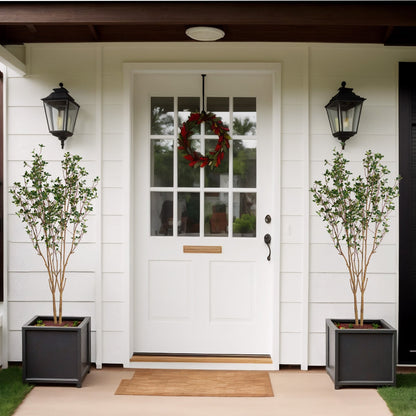 5.2FT Artificial Tree Graceful Evergreen Faux Plant