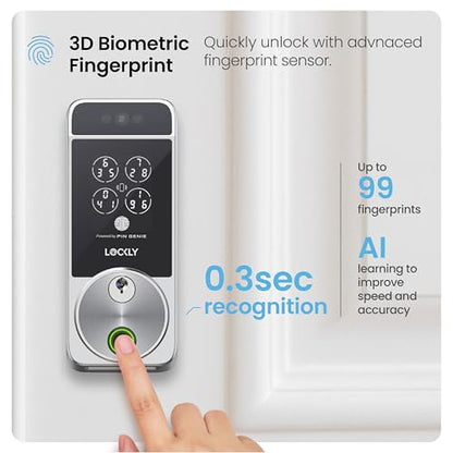 Lockly Smart Door Lock With Facial Recognition