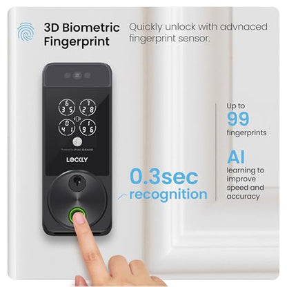 Lockly Smart Door Lock With Facial Recognition