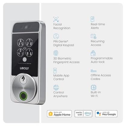 Lockly Smart Door Lock With Facial Recognition