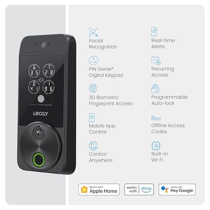 Lockly Smart Door Lock With Facial Recognition