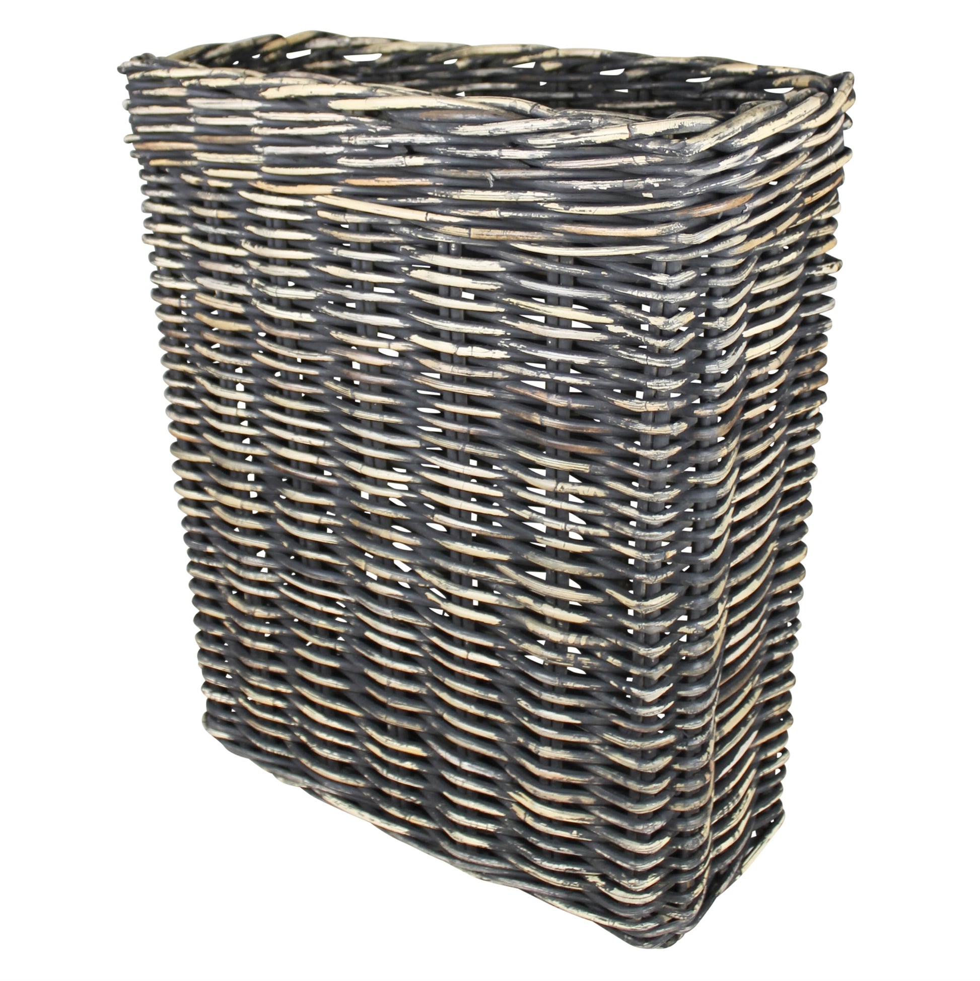 Lazaro Basket — Black Wash — HomArt