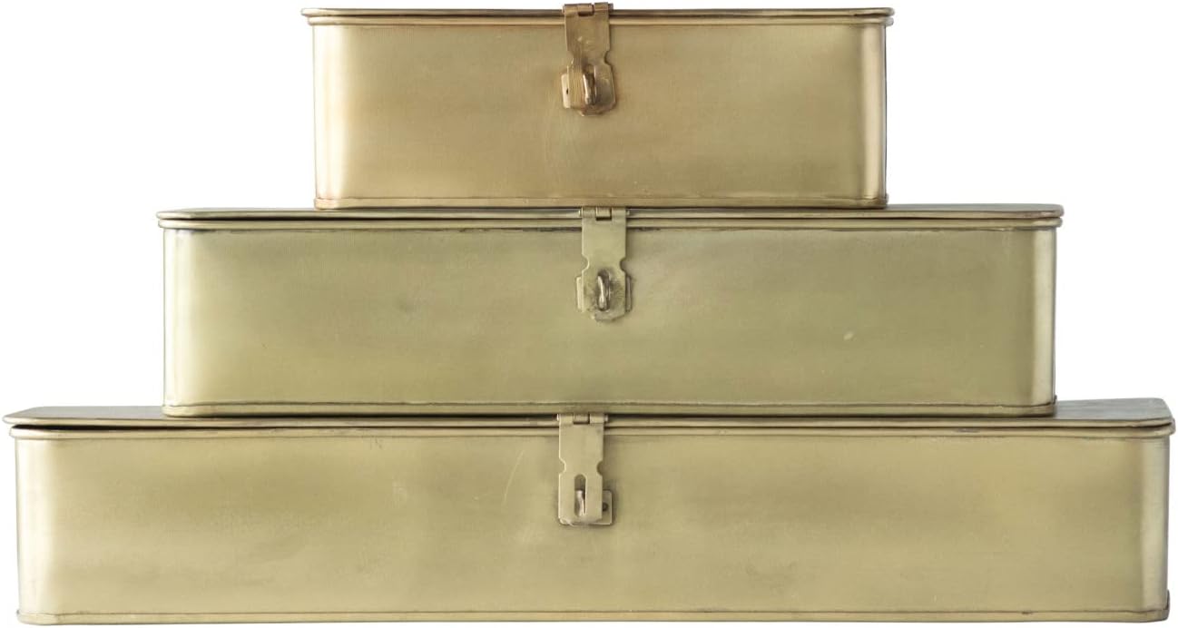 Decorative Metal Box Set