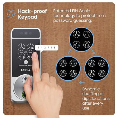Lockly Smart Door Lock With Facial Recognition
