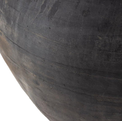 Black Clay Planter