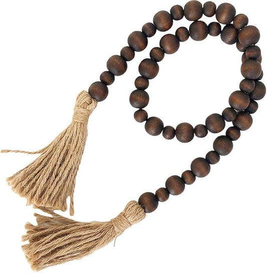 Wood Bead Garland