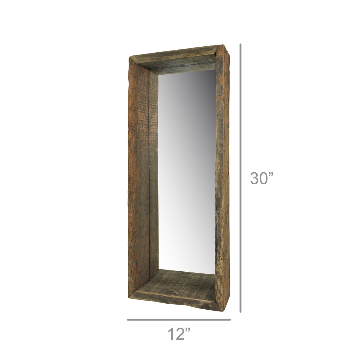 Ingram Mirror — Reclaimed Wood — HomArt