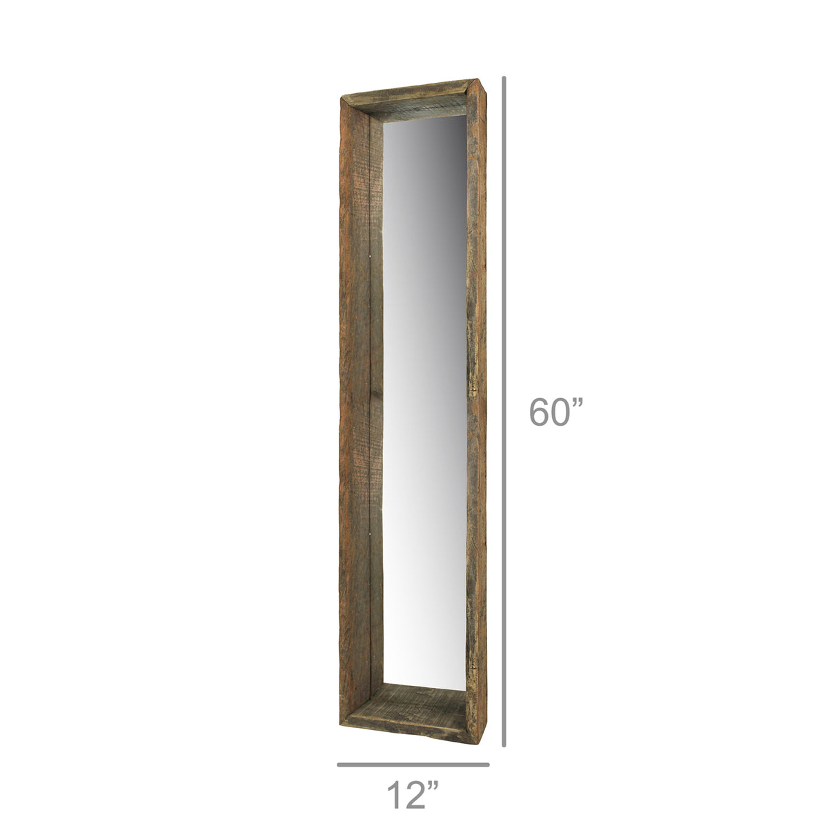 Ingram Mirror — Reclaimed Wood — HomArt