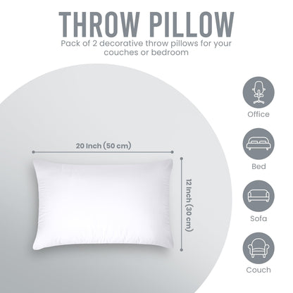 Throw Pillow Insert Set