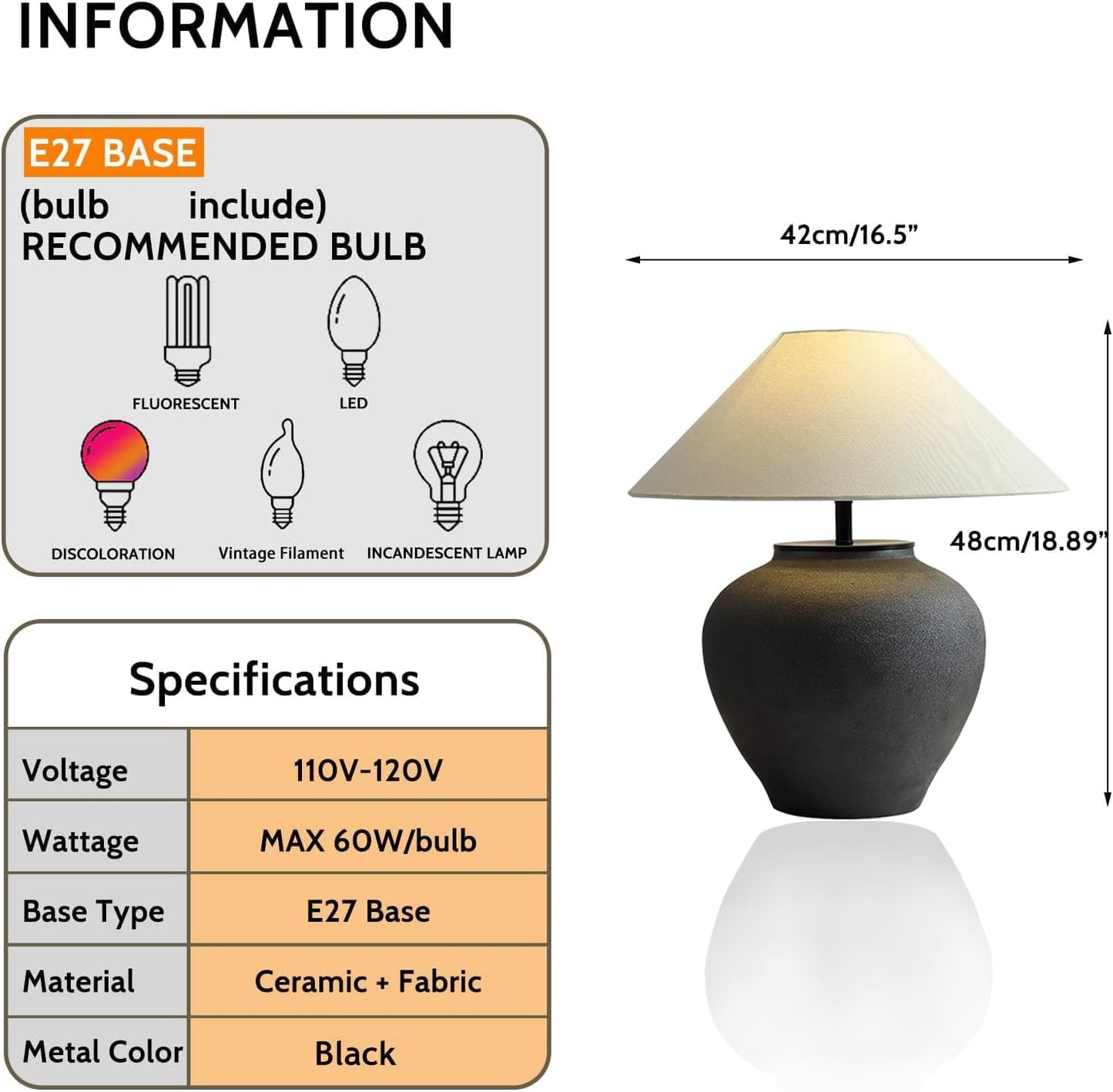Farmhouse Table Lamps