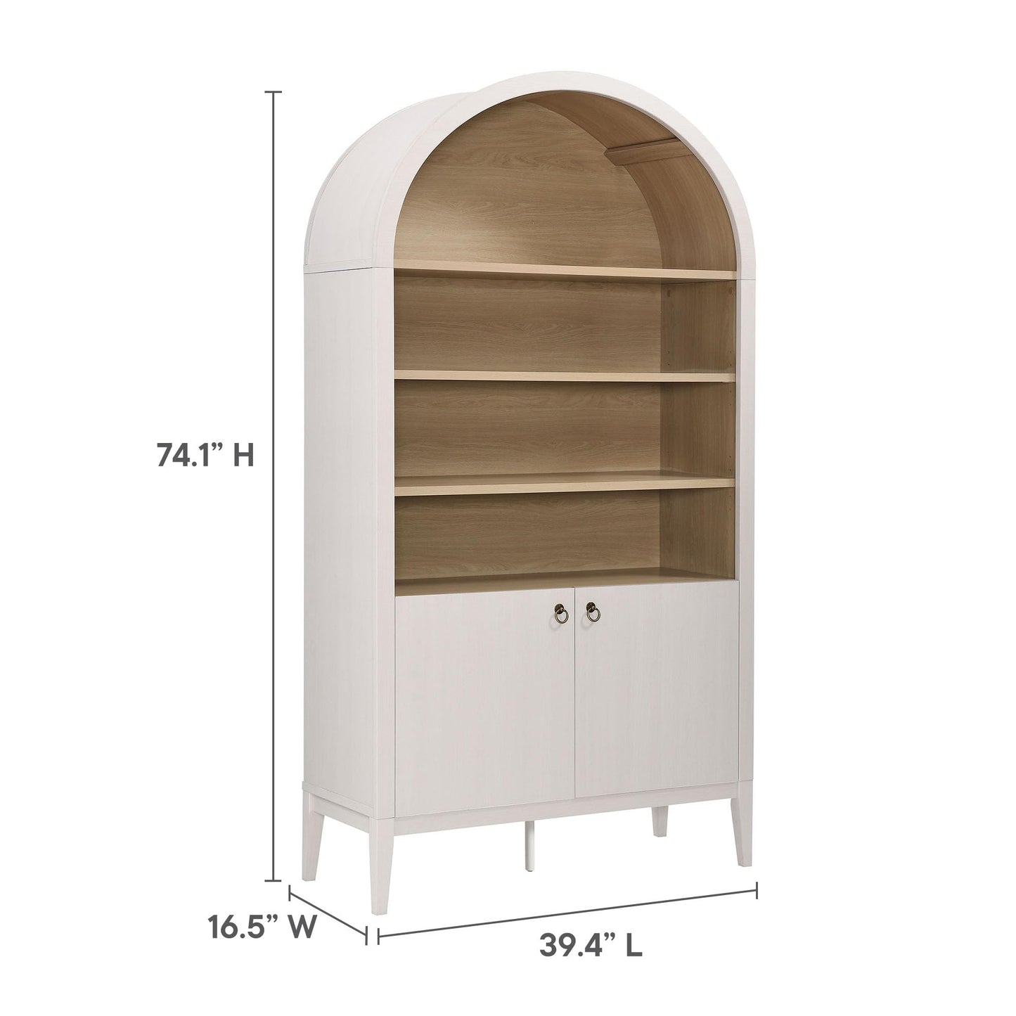 Arched Display Cabinet