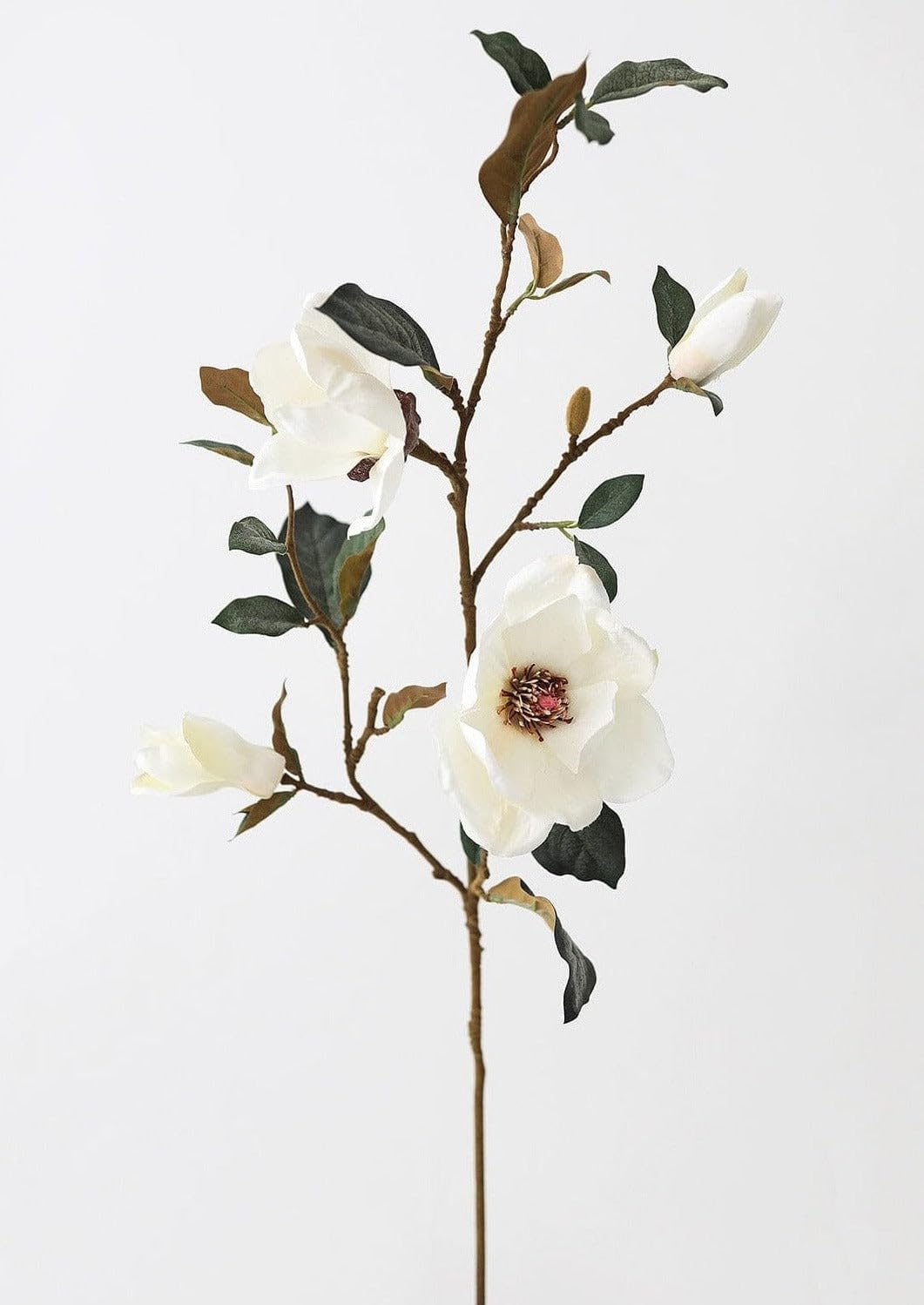 Magnolia Faux Flower Branch