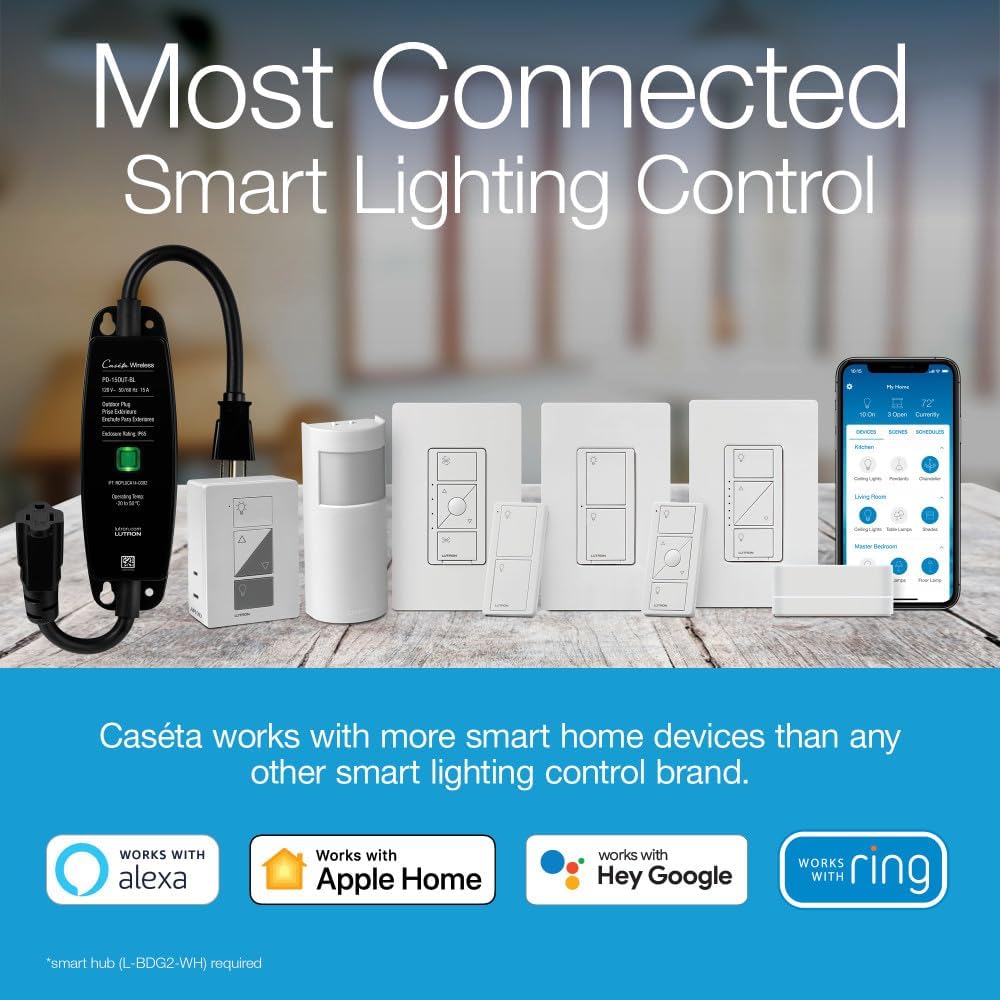 Lutron Caseta Outdoor Smart Plug