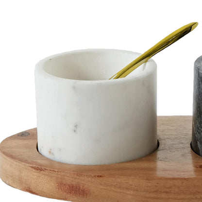 Creative Co-Op Marble Bowls