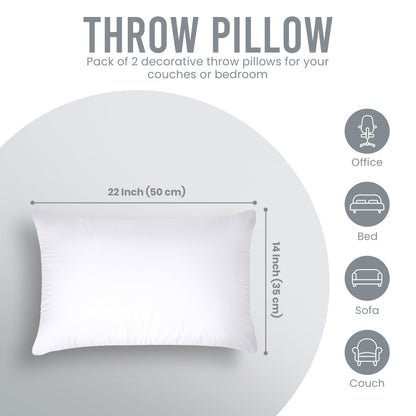 Throw Pillow Insert Set