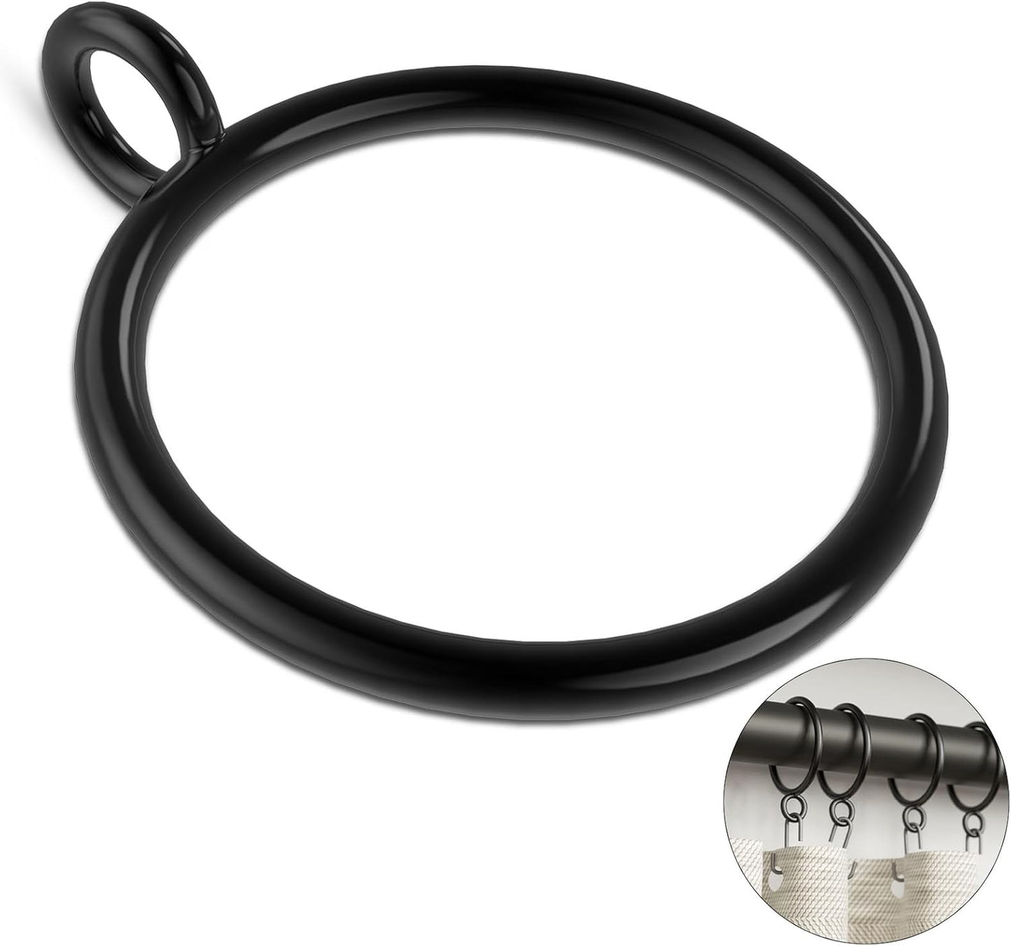 Metal Curtain Rings Pack