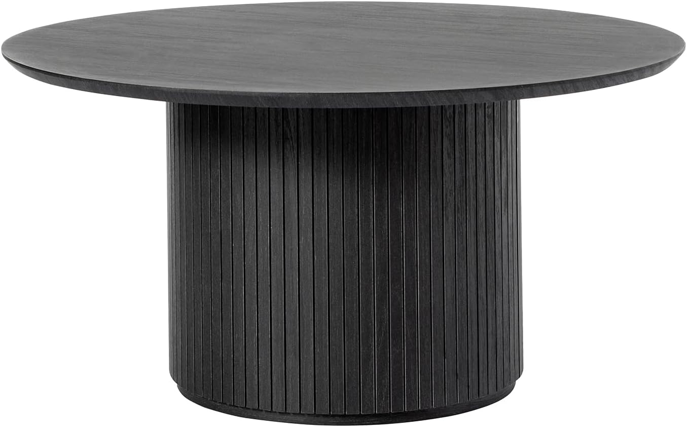 Round Wood Coffee Table
